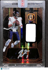 Justin Fields 2021 Gold Standard Rookie Jersey Autographs Premium #203 #/22