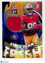 Mykel Williams 2025 Donruss Optic First Year Fresh Blue Hyper #FYFBH-MWS