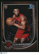 Alijah Martin 2025-26 Bowman Chrome Reptilian Refractor #BCV-40