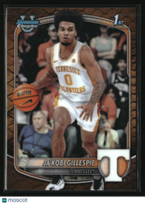Ja'Kobi Gillespie 2025-26 Bowman Chrome Prospects Reptilian Refractor #BCP-58