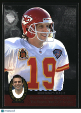 Joe Montana 1995 SP Joe Montana Trilogy #MT17