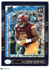 Jer'Zhan Newton 2024 Donruss Optic Purple Scope #252