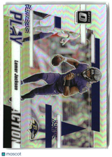 Lamar Jackson 2023 Donruss Optic Play Action #5