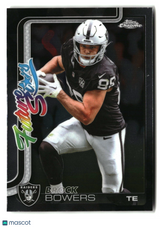 Brock Bowers 2025 Topps Chrome Future Stars #FS-21