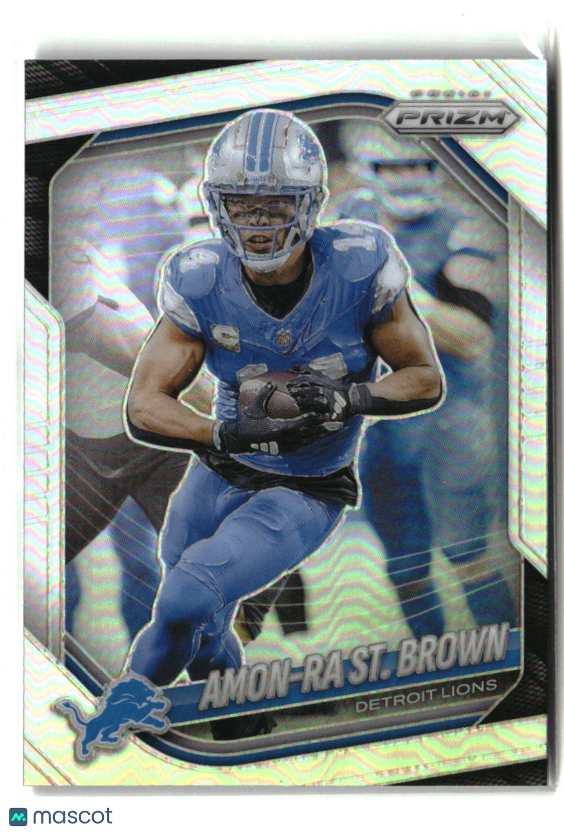 Amon-Ra St. Brown 2025 Panini Prizm Silver #187