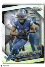 Amon-Ra St. Brown 2025 Panini Prizm Silver #187