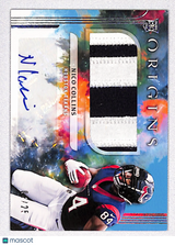 Nico Collins 2021 Panini Origins Turquoise #179 #/25