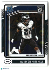 Quinyon Mitchell 2024 Donruss Optic #282