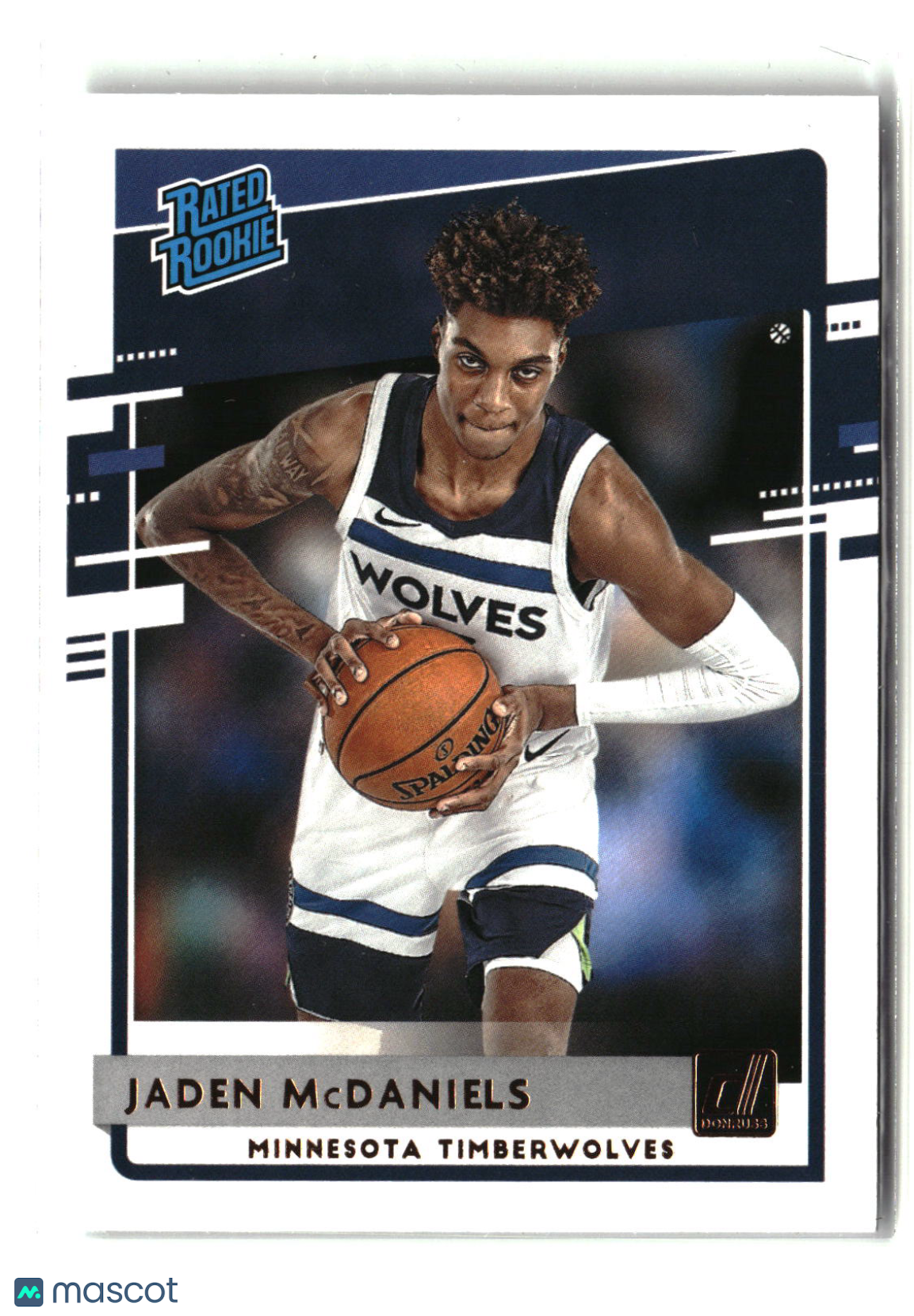 Jaden McDaniels 2020-21 Donruss #239