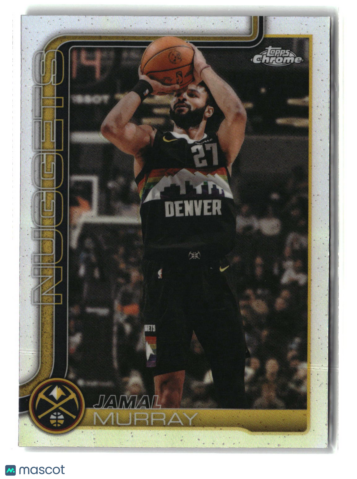 Jamal Murray 2025-26 Topps Chrome Update Refractor #13