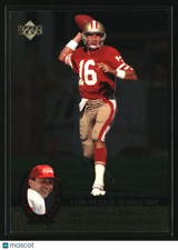 Joe Montana 1995 Upper Deck Joe Montana Trilogy #MT12