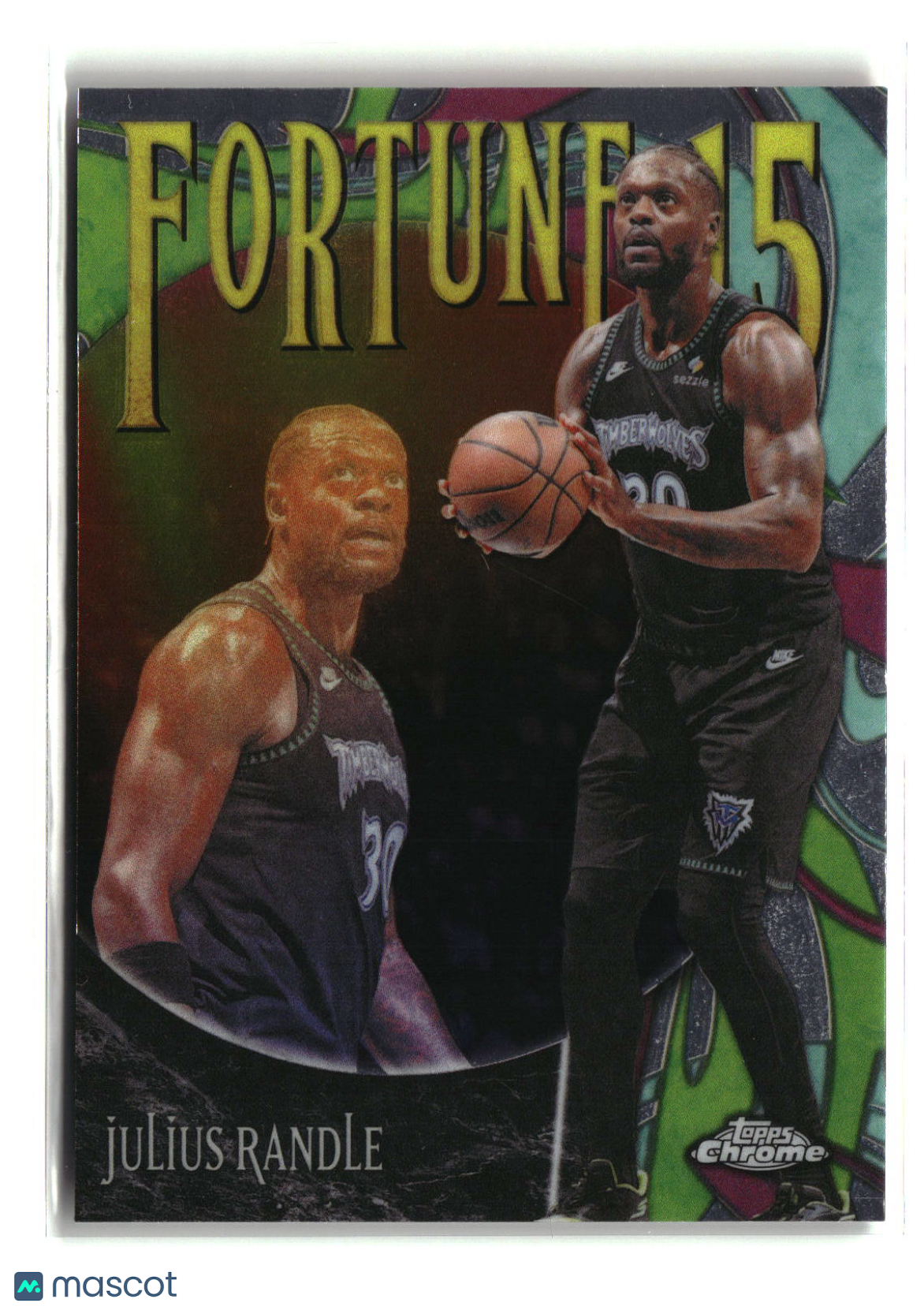 Julius Randle 2025-26 Topps Chrome Update Fortune 15 #F15-7