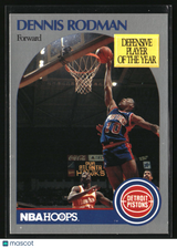 Dennis Rodman 1990-91 Hoops #109