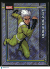 Quicksilver 2026 Topps Chrome Marvel Comics Marvel Logofractor #93 #/61