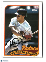 Roberto Alomar 1989 Topps #206