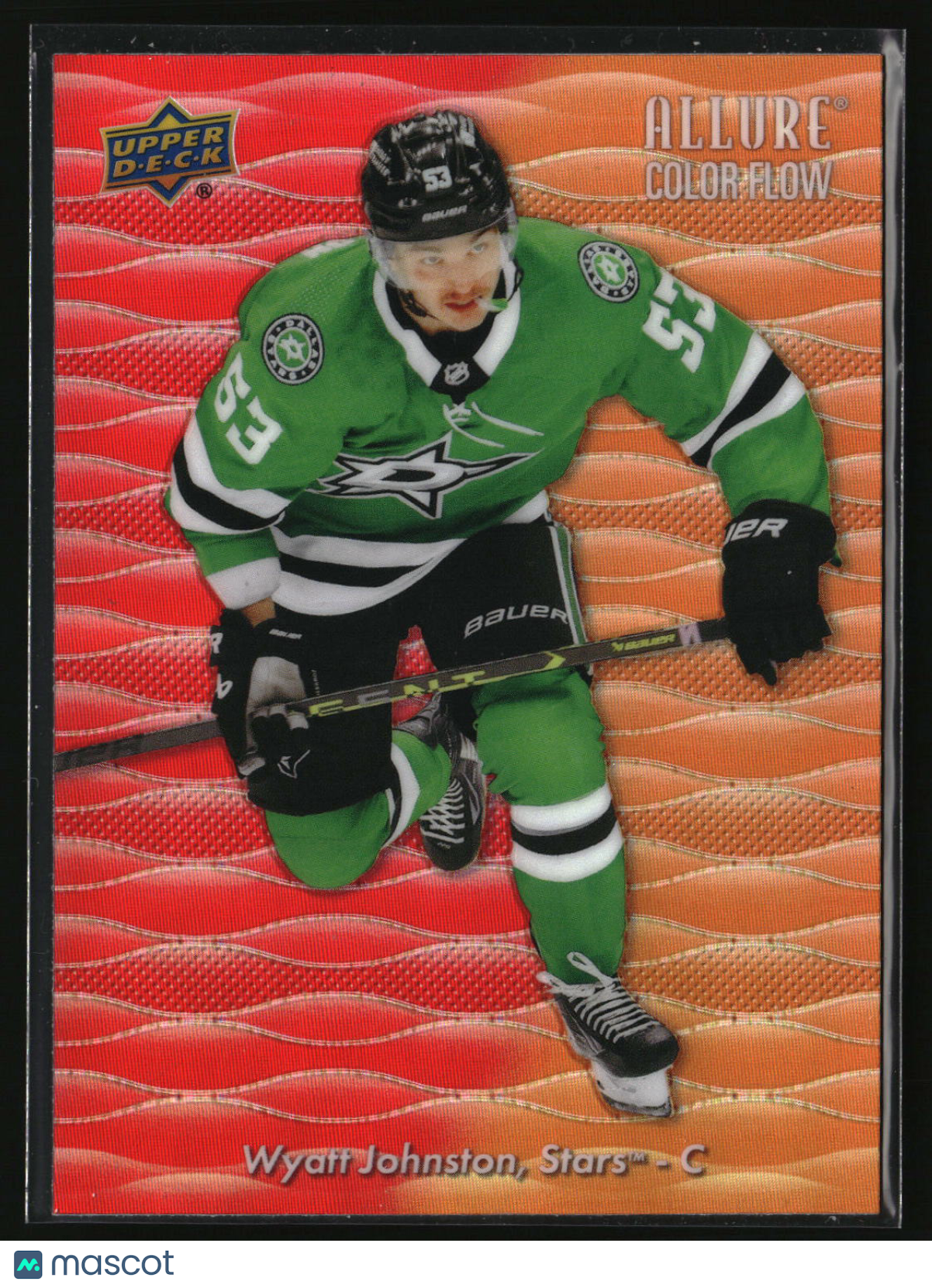Wyatt Johnston 2023-24 Upper Deck Allure Color Flow Red-Orange #CF-14