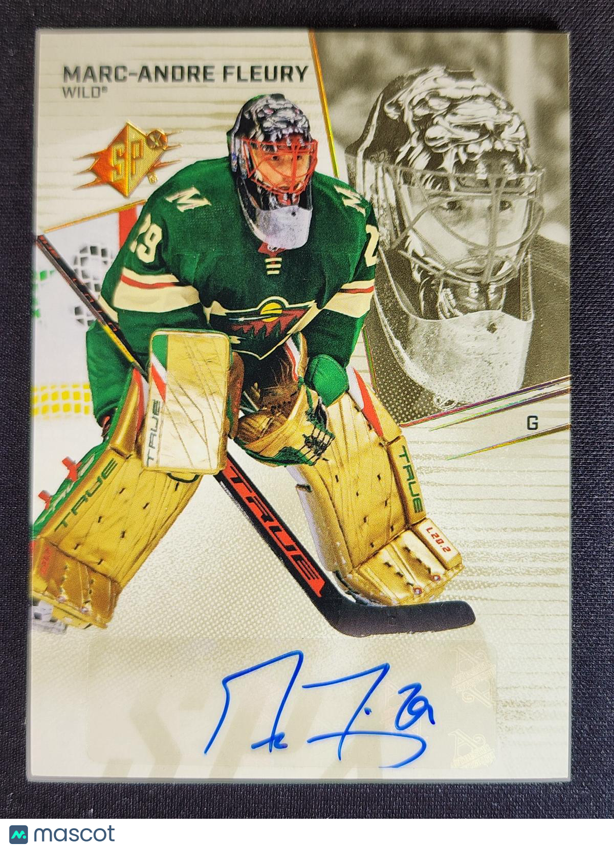 Marc-Andre Fleury 2022-23 SPx Autographs #56