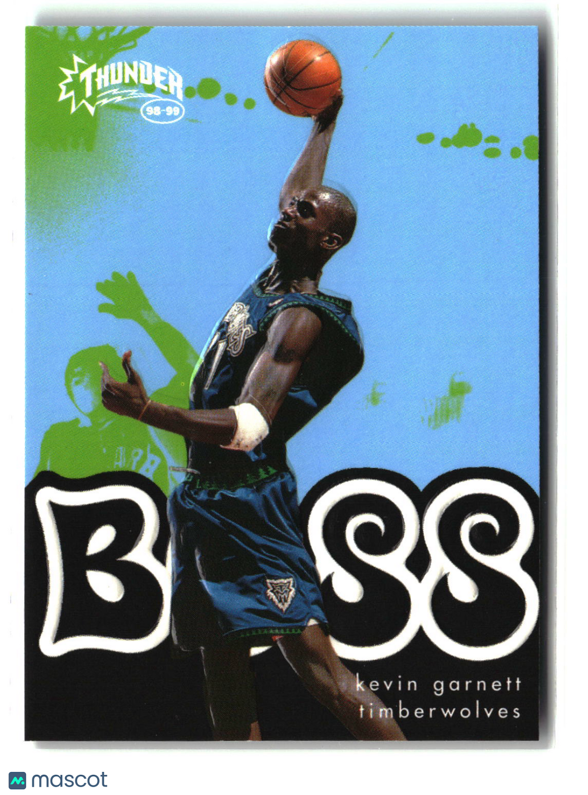 Kevin Garnett 1998-99 SkyBox Thunder Boss #4 B