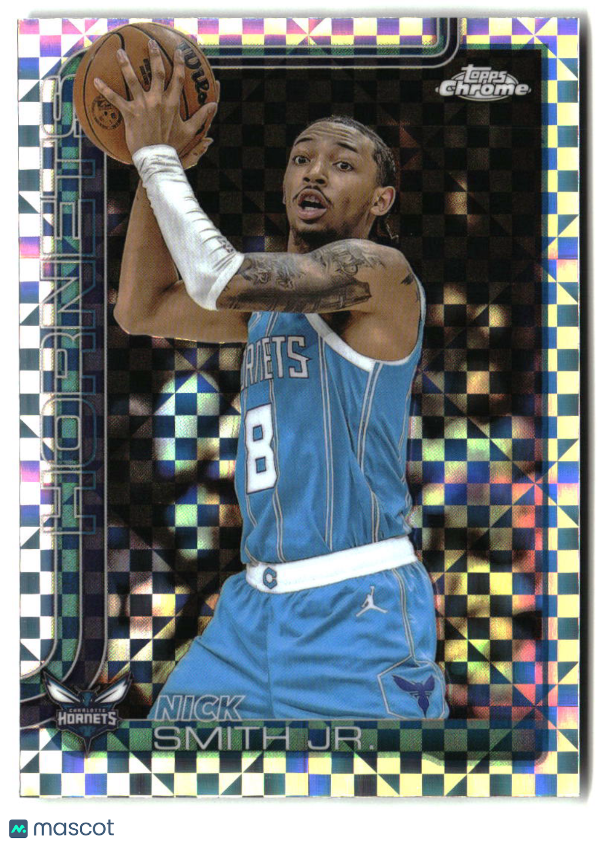 Nick Smith Jr. 2025-26 Topps Chrome X-Fractor #26