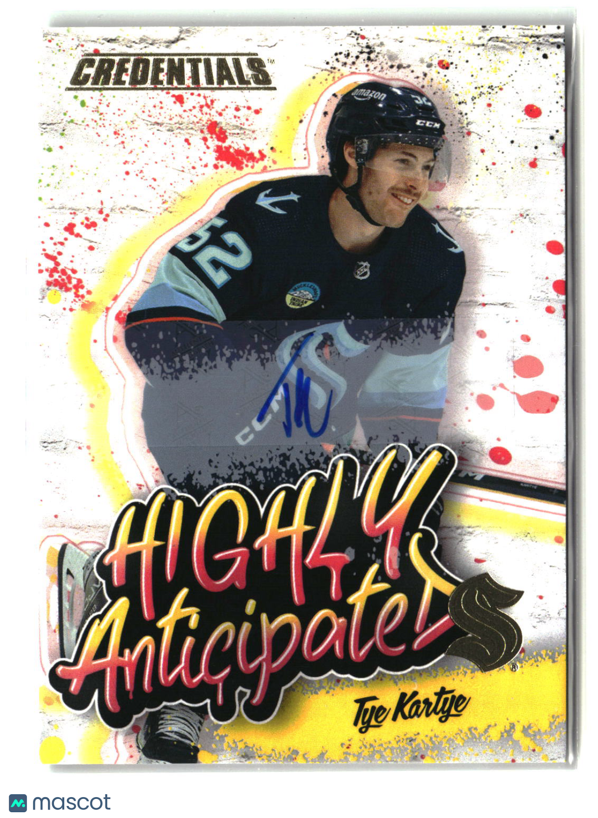 Tye Kartye 2023-24 Upper Deck Credentials Highly Anticipated Autographs #HA-35