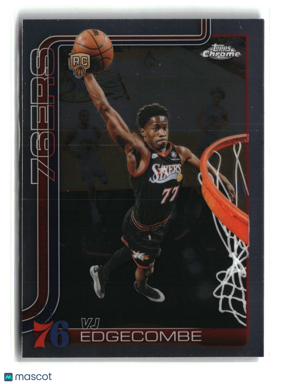 VJ Edgecombe 2025-26 Topps Chrome Update #153