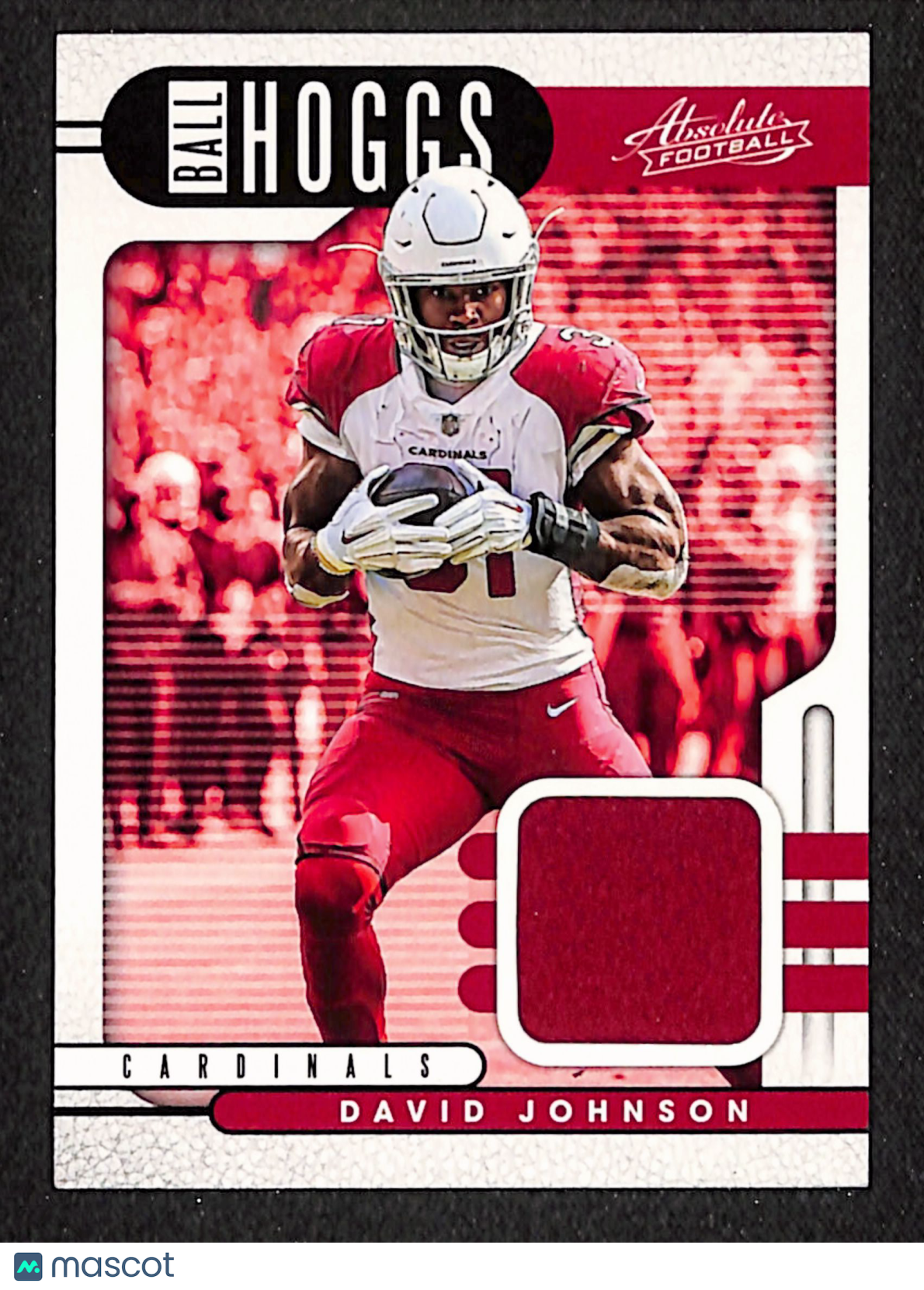 David Johnson 2019 Panini Absolute Ball Hoggs #BH-10