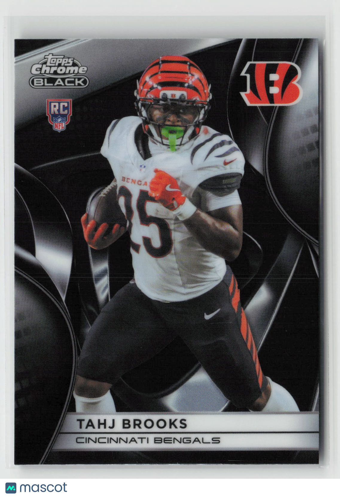 Tahj Brooks 2025 Topps Chrome Black #109