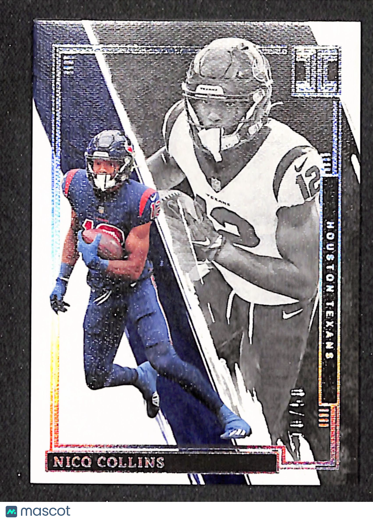 Nico Collins 2022 Panini Impeccable Silver #41 #/50