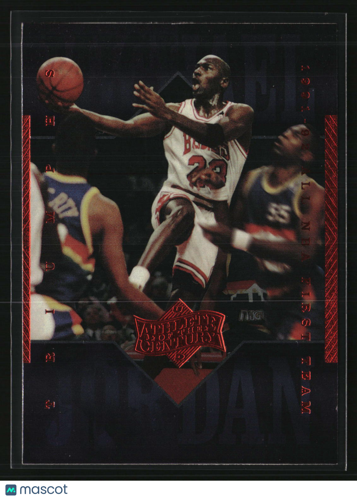 Michael Jordan 1999 Upper Deck Michael Jordan Athlete of the Century #60