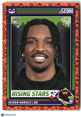 Jayden Daniels 2024 Score-A-Treat Rising Stars Orange Pumpkin #26