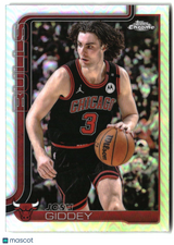 Josh Giddey 2025-26 Topps Chrome Refractor #48