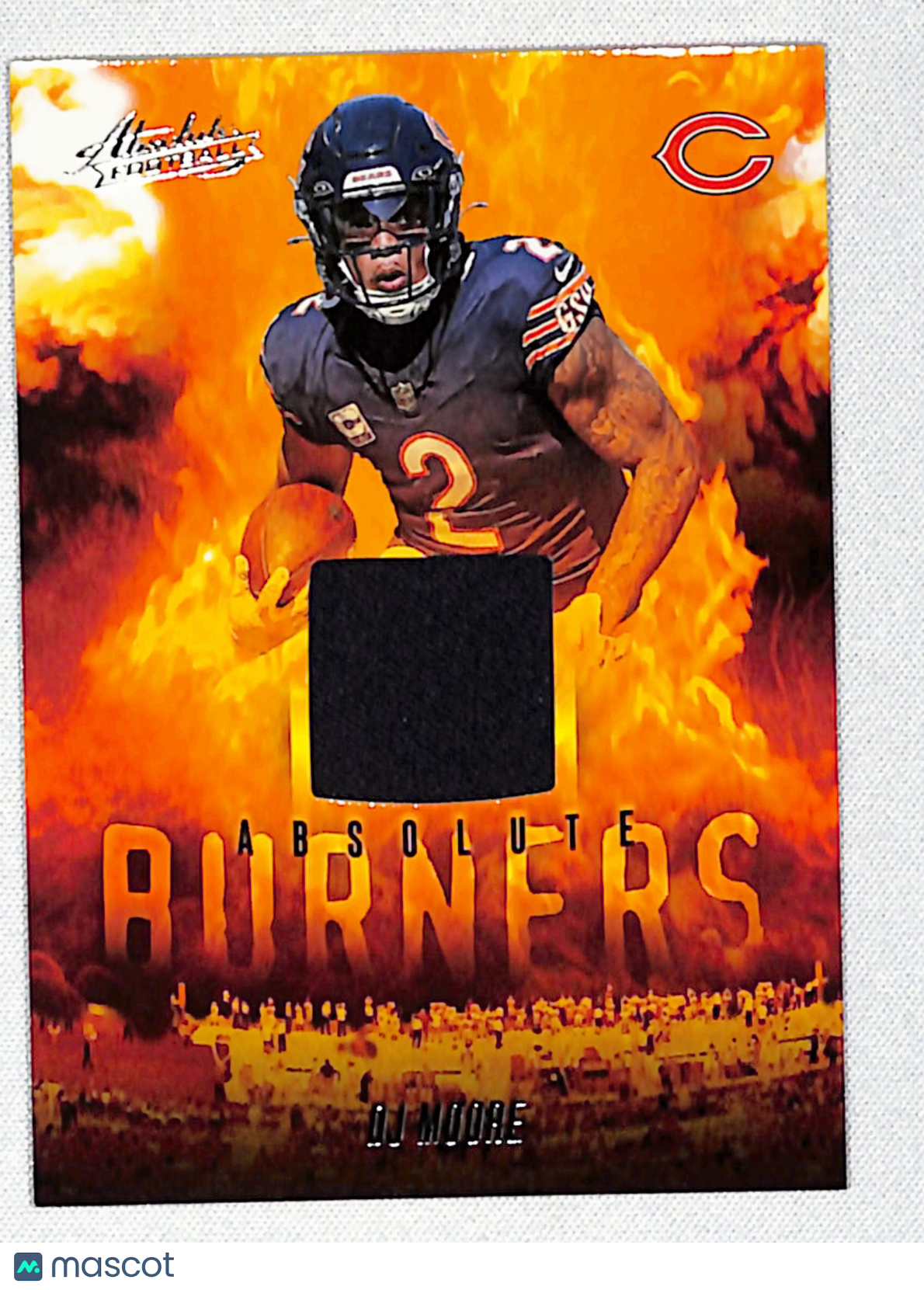 DJ Moore 2025 Panini Absolute Absolute Burners #ABU-DMO