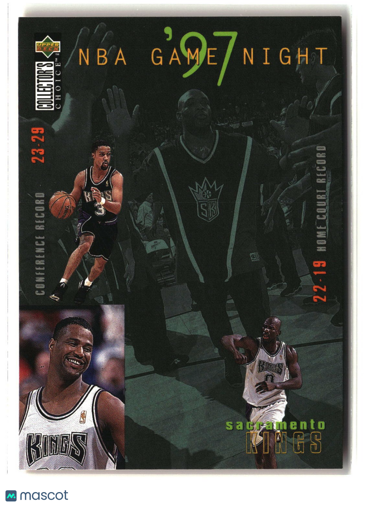 Sacramento Kings 1997-98 Collector's Choice #178