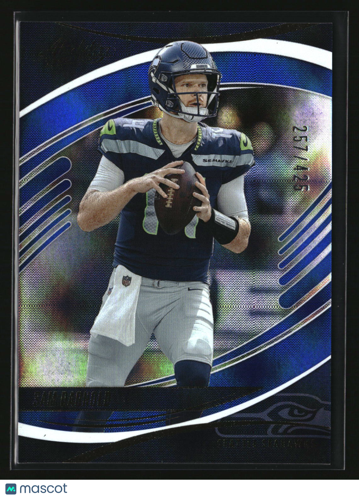 Sam Darnold 2025 Panini Absolute Blue Diamonds #8 #/425