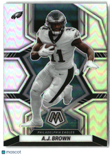 A.J. Brown 2022 Panini Mosaic Silver #191