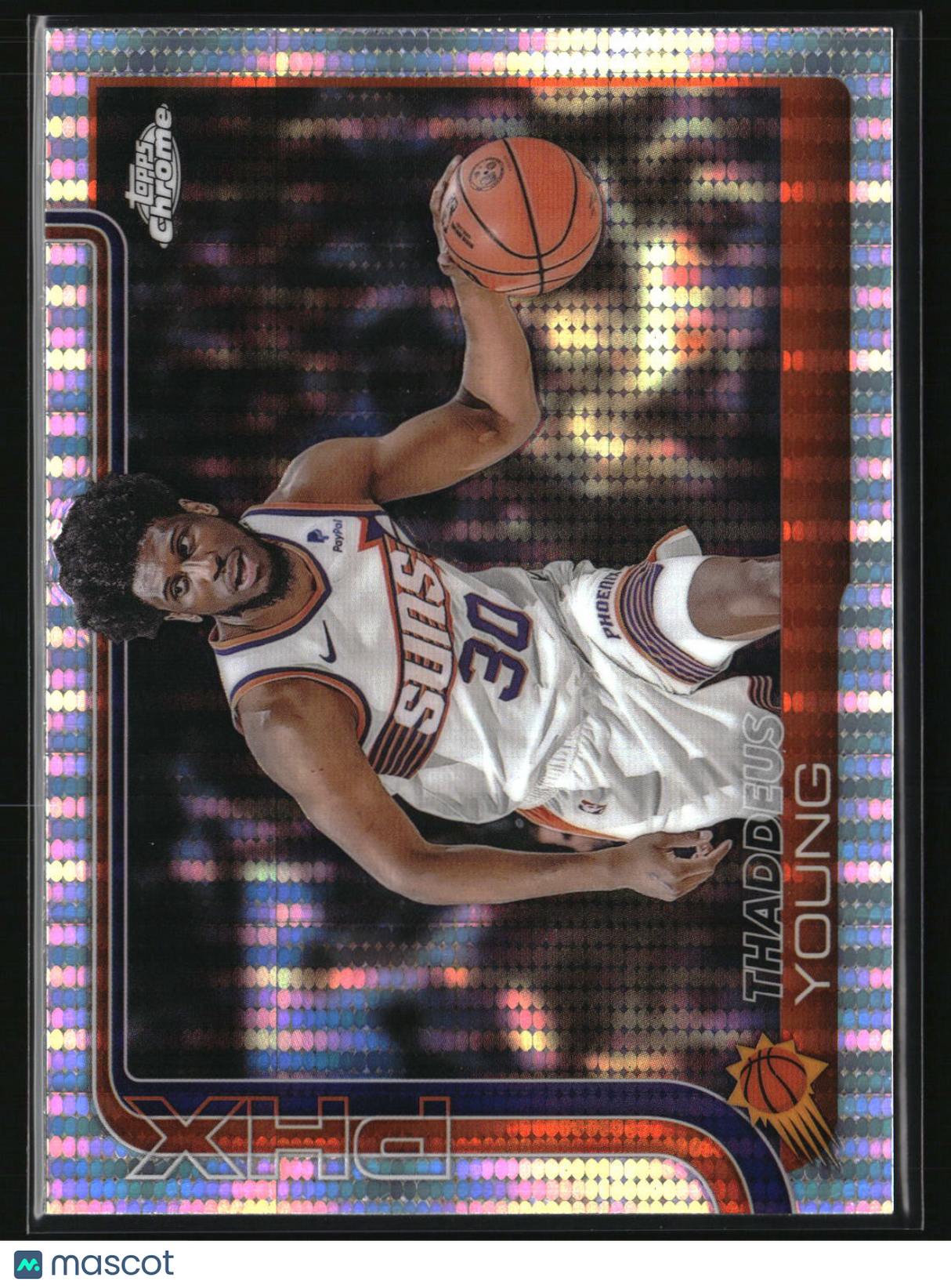 Thaddeus Young 2025-26 Topps Chrome Pulsar Refractor #135