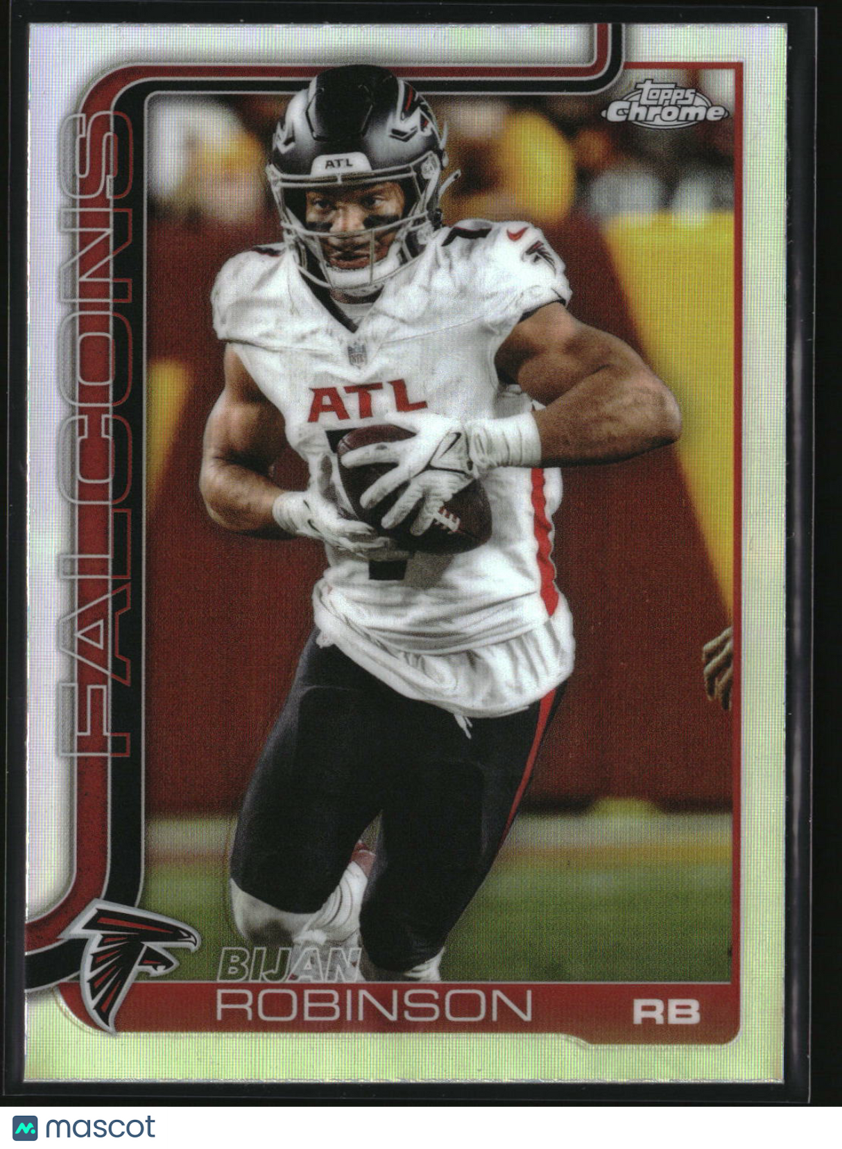 Bijan Robinson 2025 Topps Chrome Refractor #16