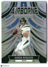 Aaron Rodgers 2024 Panini Rookies & Stars Airborne Silver #A-ARS