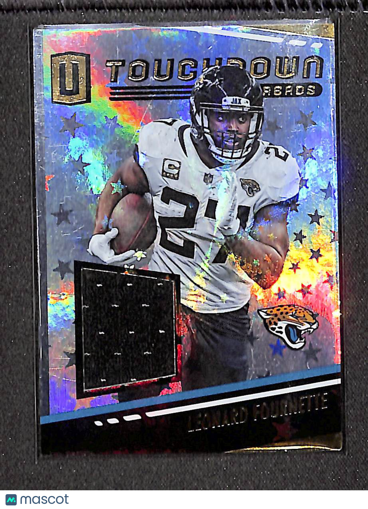 Leonard Fournette 2019 Panini Unparalleled Touchdown Threads Astral #TT-LF #/150