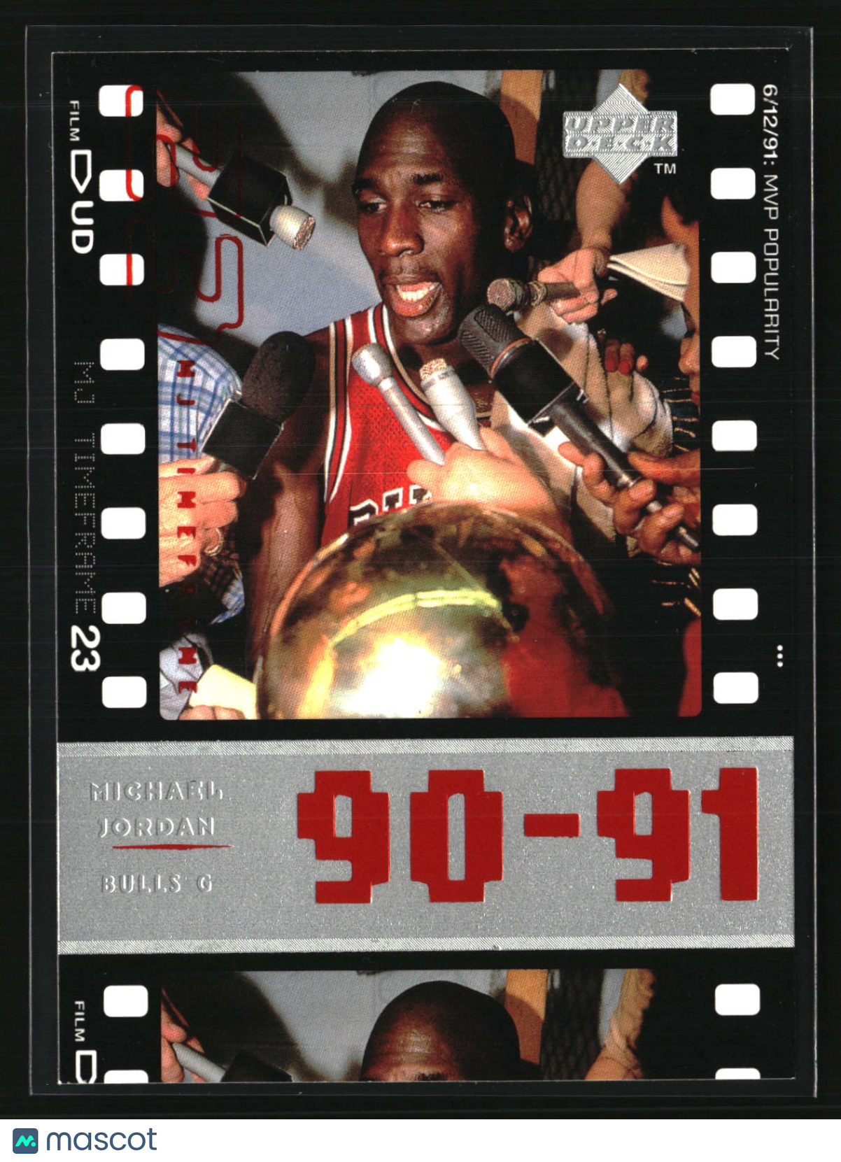 Michael Jordan 1998 Upper Deck Michael Jordan Living Legend #50