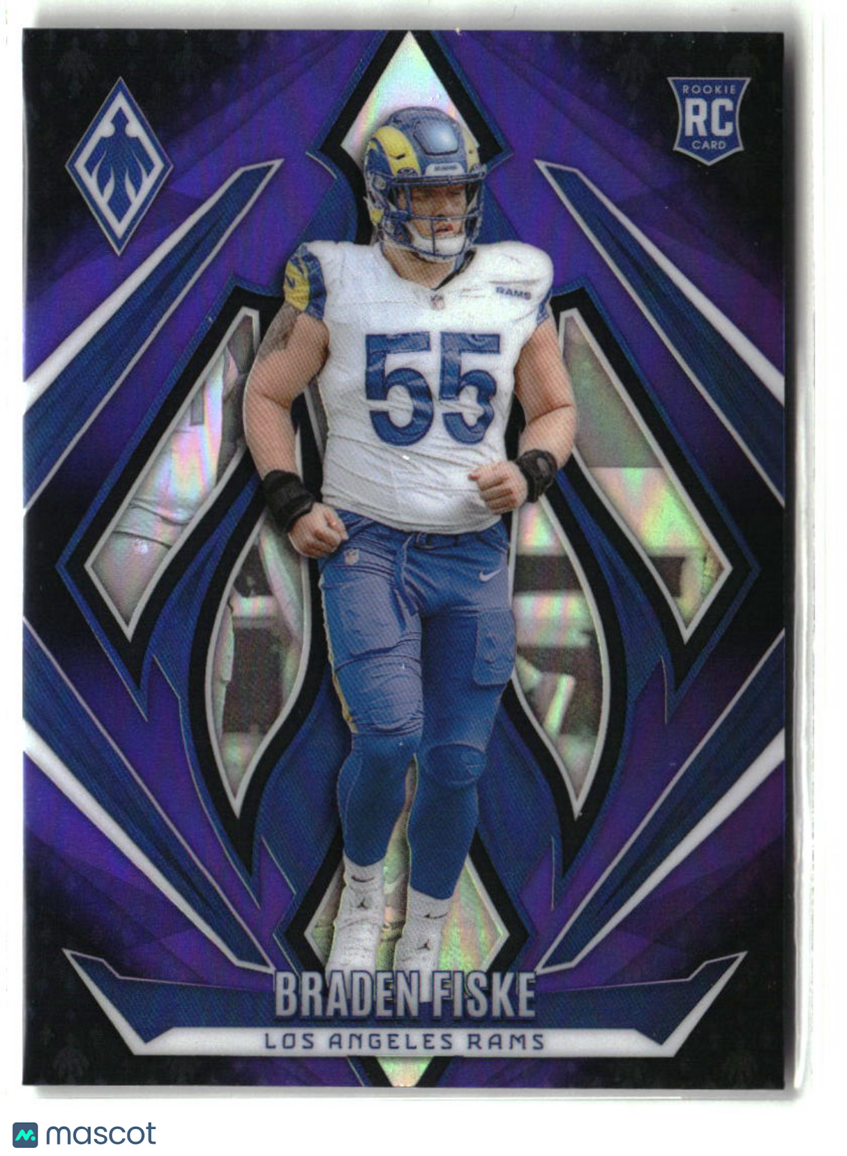Braden Fiske 2024 Panini Phoenix Purple #160
