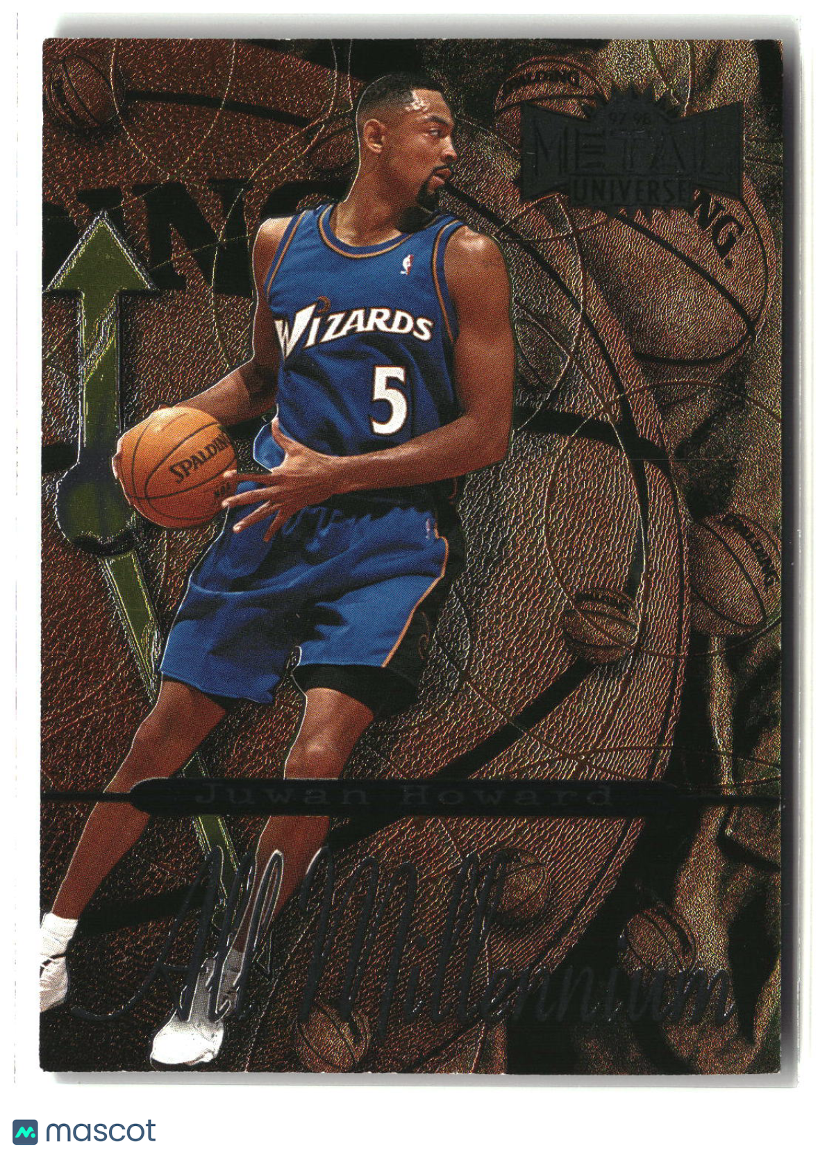 Juwan Howard 1997-98 Metal Universe Championship All Millenium #18AM