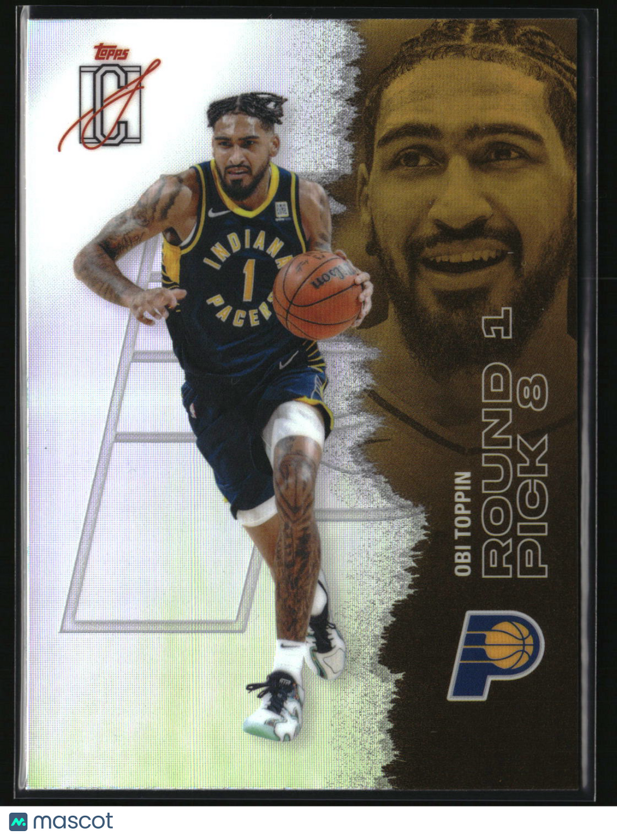 Obi Toppin 2025-26 Topps Signature Class Chrome Refractor #33