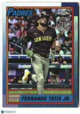 Fernando Tatis Jr. 2025 Topps Chrome Update 1990 Topps Chrome #90CU-9