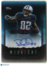 Delanie Walker 2024 Topps Midnight Stroke of Midnight Autographs #SMA-DW