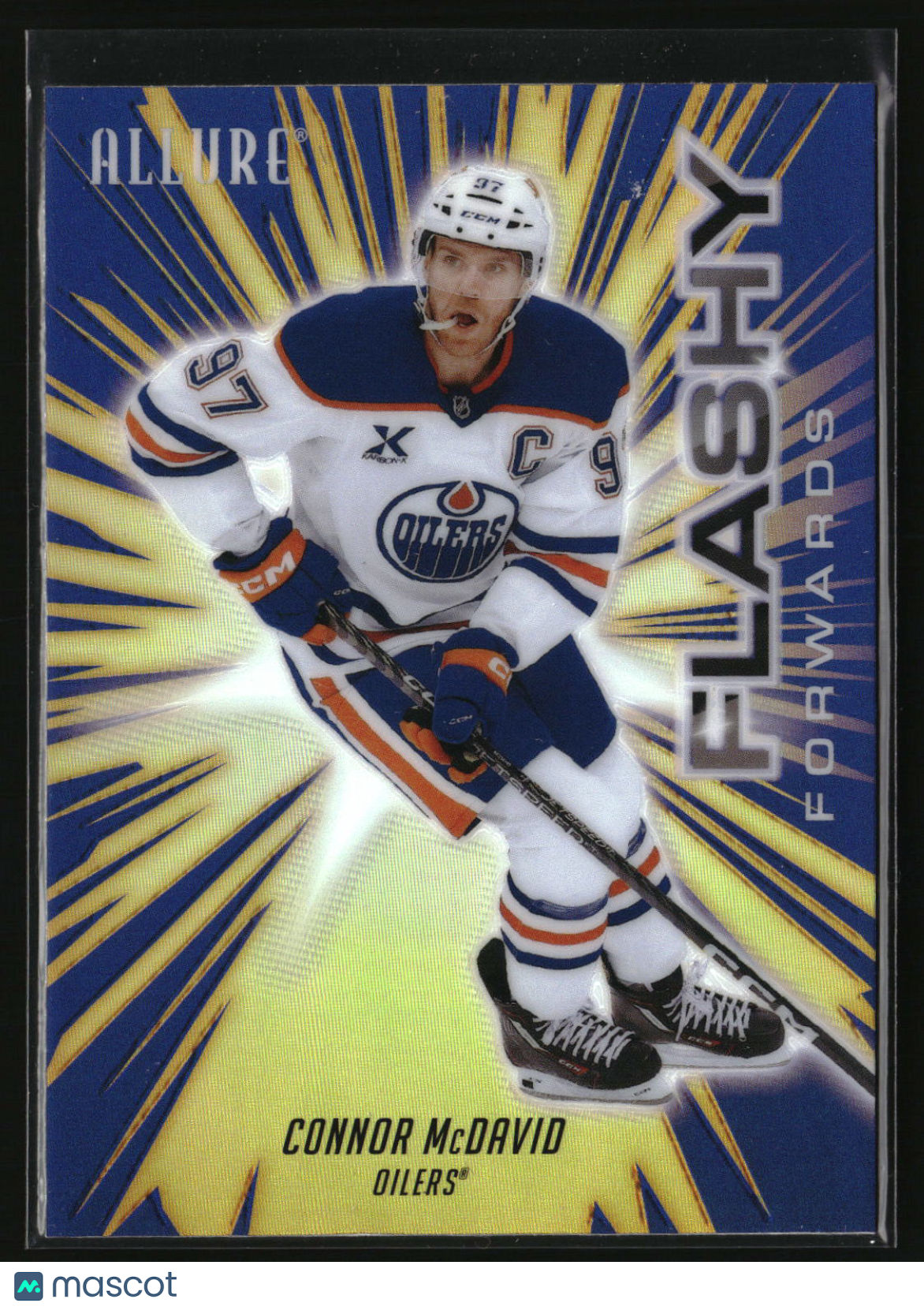Connor McDavid 2025-26 Upper Deck Allure Flashy Forwards Blue #FF-6