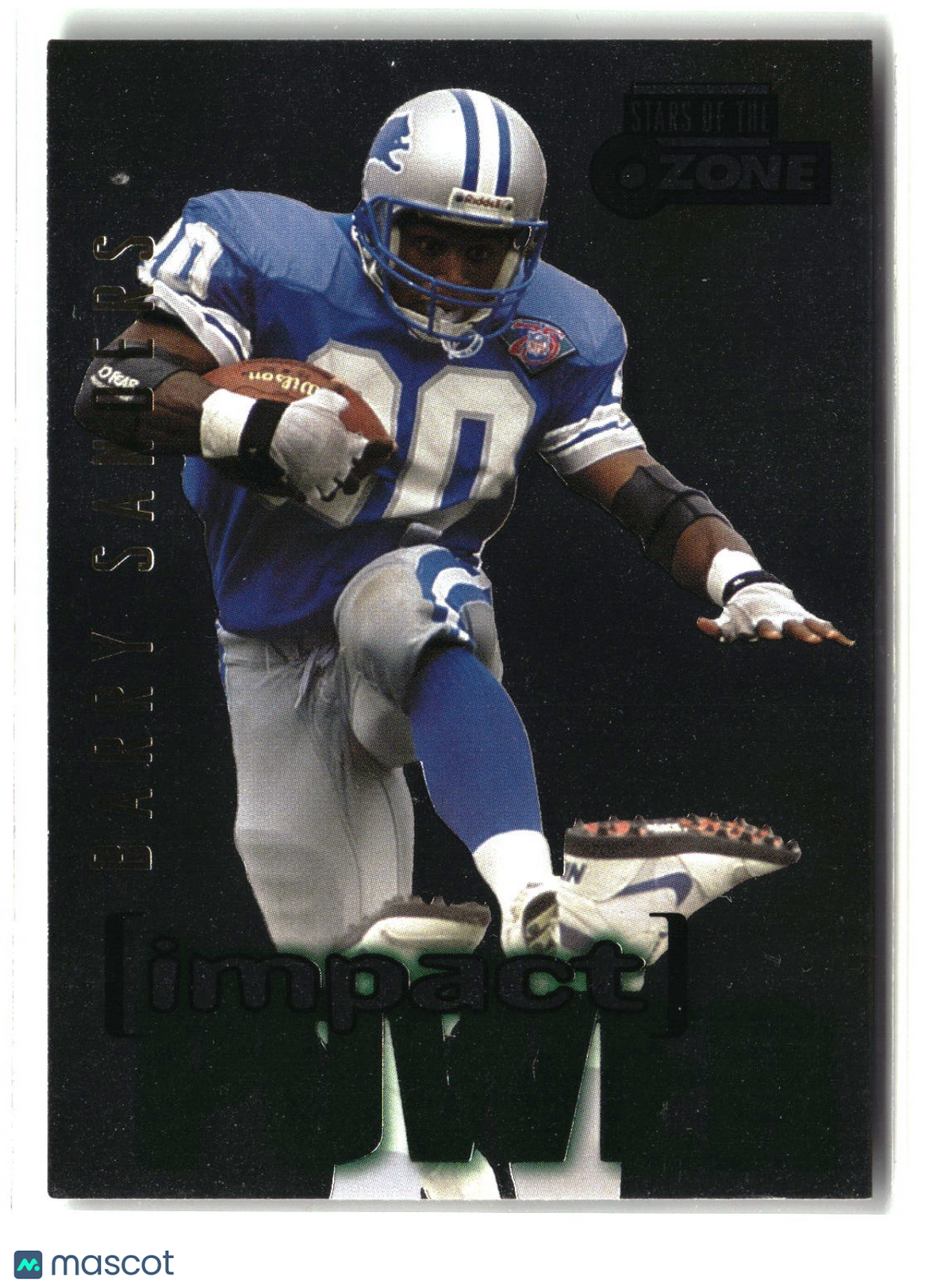 Barry Sanders 1995 SkyBox Impact Impact Power #IP26