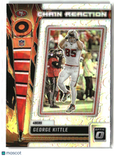 George Kittle 2023 Donruss Optic Chain Reaction #CR-GK