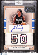 Paolo Banchero 2024-25 Panini One and One Stats Autographs /50 #OSA-PLO