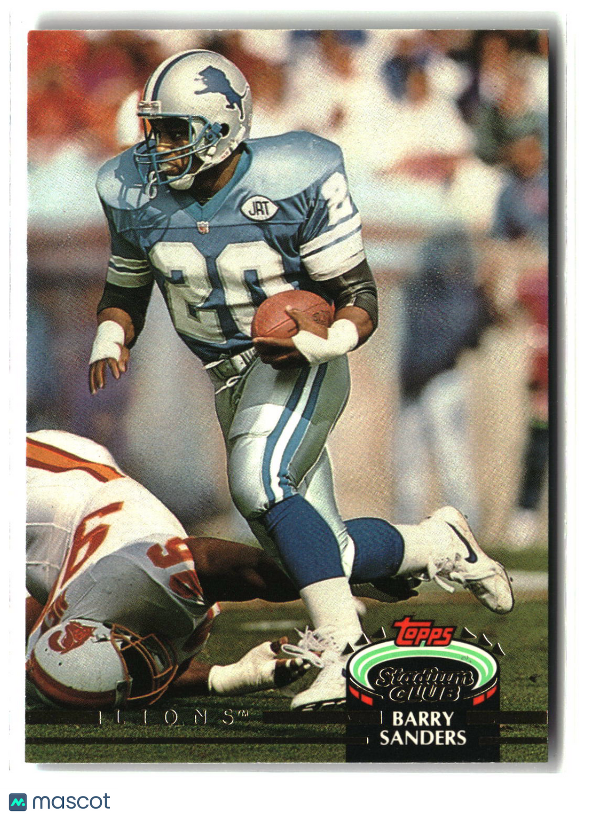 Barry Sanders 1992 Stadium Club #38